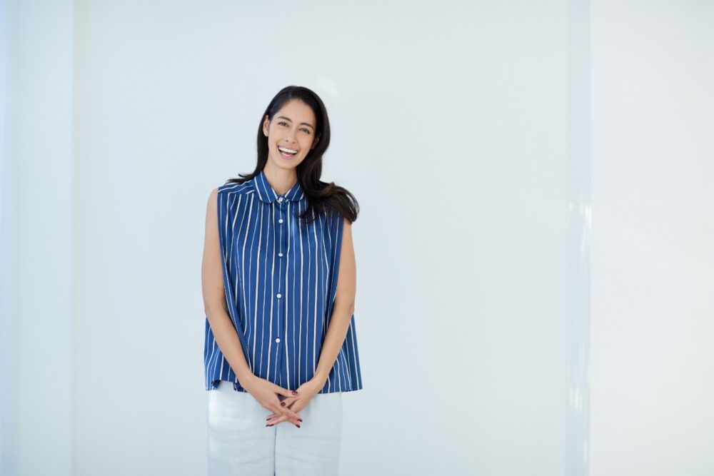 森泉さんの美しさの秘密とは？「あえてルールは決めず、ストレスを溜めないこと！　あとは寝ることかな（笑）」｜HANAE MORI OFFICIAL SITE ｜ ハナエモリ公式サイト
